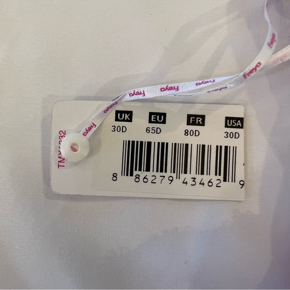 NEW NWT Freya Patsy Polka Dot Underwire Lined Half Cup Bra Ballet Pink Size 30D - Picture 8 of 14